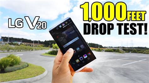 lg v20 cases drop test|LG V20 Drop Test From 1,000 FT!! .